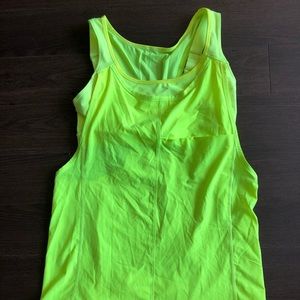 Lululemon Tank with built in bra